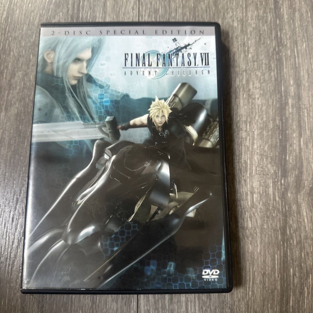 Final Fantasy VII: Advent Children (DVD, 2006, 2-Disc Set) Tested